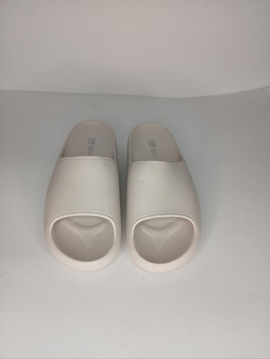 The Unbranded Brand Shoes - Beige Slide Sandals Size M (W 8.5–9.5) | Minimalist EVA Foam Slides | Comfort Ca